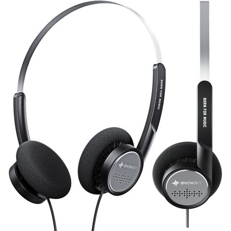 Cuffie circumaurali FiiO Snowsky Wind - nere - in stile retrò (1/5)
