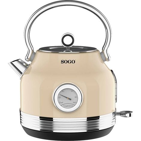 Elektrischer Wasserkocher Sogo ket-ss-7765 1,8 Liter 2200 Watt (1/3)