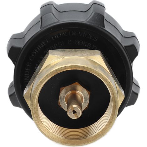Adaptateur de remplissage pour réservoir de propane, coupleur de bouteille, régulateur de gaz, accessoire de vanne QCC1 POL