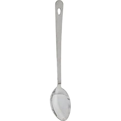 Cucchiaio in acciaio inox lungo 34 cm (1/4)