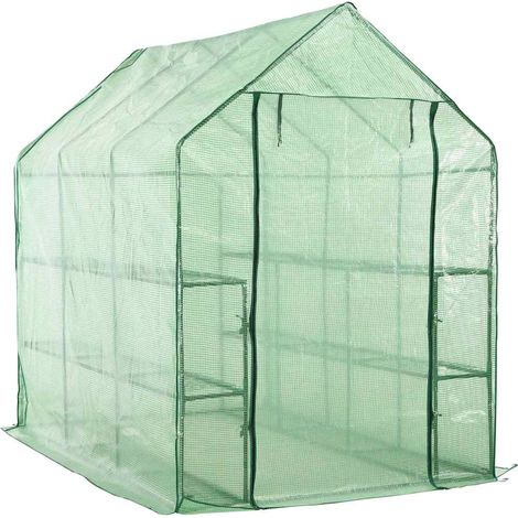 vidaXL Serra Accessibile 12 Livelli in Acciaio 143x214x196 cm (1/5)