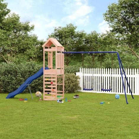 Équipement de jeu extérieur : Kart à pédales avec pneus Bleu jeu extérieur enfant, aire de jeu jardin, balançoire enfant , pour jardin, usage domestique , enfant 3-8 ans (1/5)