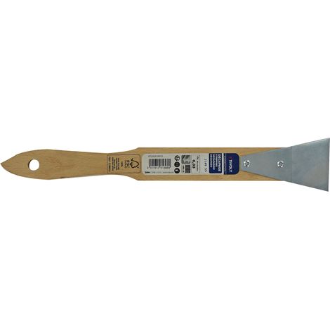 Tivoly • Spazzola manuale e raschietto • Acciaio tondo • Legno FSC • Per raschiare, spellare, spazzolare, pulire tutte le superfici (1/2)