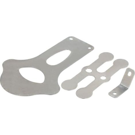 Kit de montage de plaque de soupape de compresseur d'air en acier moulé de 105 mm de longueur, 3 en 1 (1/2)
