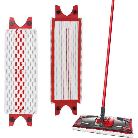 Kit de remplacement Vileda Ultramax pour le nettoyage des sols : lingettes de nettoyage 2 en 1 Vileda (lot de 2) (1/5)