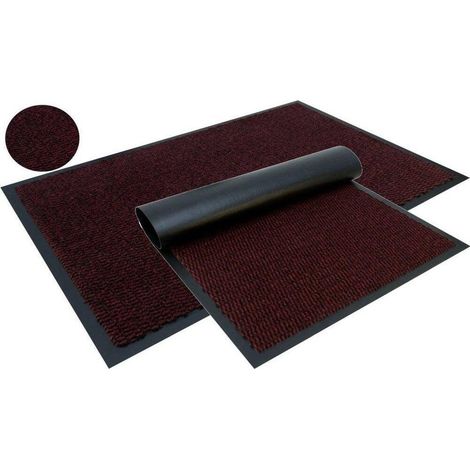 Victoria Absorbierende Teppich Rot Schwarz 90x150 cm (1/3)