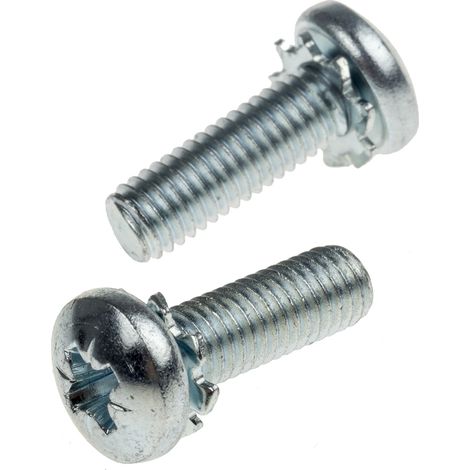 Vis indesserable à tête Cylindrique, M5 x 16mm, en Acier ( Prix pour Sachet de 100 )