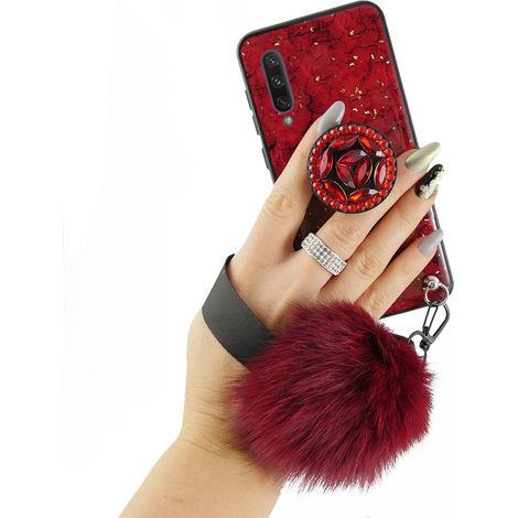 Funda Xiaomi Mi 9 Epoxy Gold - Roja (1/5)