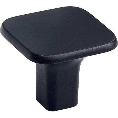 Bouton en zamak Scoop - 32 x 32 mm - finition nickelé satiné - METAKOR