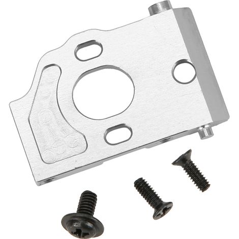 Support moteur en alliage d'aluminium pour voiture RC WL 1/28 K969 K989 P929 - Accessoire modèle radiocommandé argenté K989-37S (1/5)
