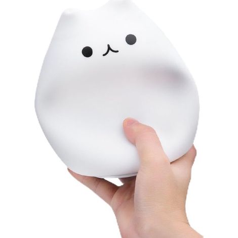 Cat-Shaped Night Light, 7 Colors, Control (1/5)