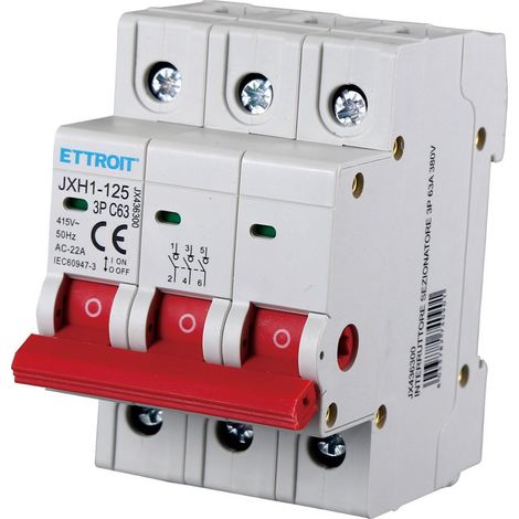 ETTROIT Lasttrennschalter 3P 63A 380V JX436300 (1/4)