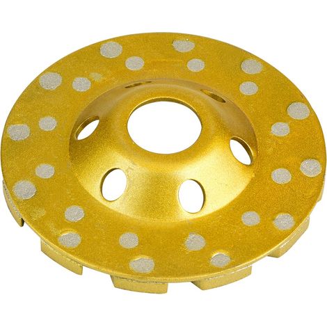 100 mm/4 Zoll Diamantschleifscheibe, Topfschleifscheibe für Stein, Beton und Keramik zum Polieren (1/5)