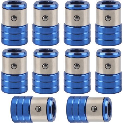 10-teiliger magnetischer Schraubendreher-Bithalter, rutschfeste Bohrer, Magnetisierungsring (1/5)