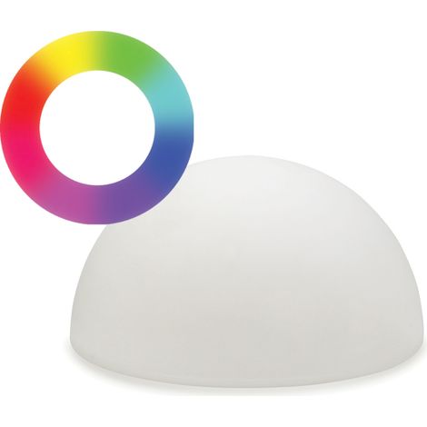 Lampada LED Multicolore a Mezza Sfera di Techly con Illuminazione Variabile (1/5)