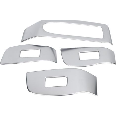 Garniture de cadre de panneau de commutateur de fenêtre argenté, stickers décoratifs de remplacement pour Mazda CX-30 2020, conduite à droite (1/5)