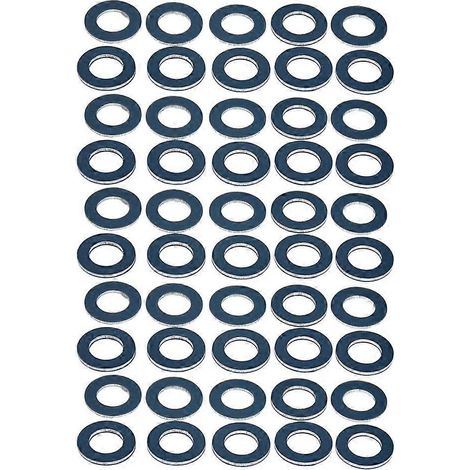 50 rondelles de bouchon de vidange d'huile pour voiture (orifice de 12 mm) - Référence : 90430-12031 (compatible Toyota et Lexus) (1/5)