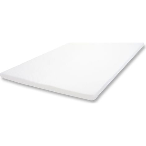 6cm Memoryfoam-Matratzentopper HHG-508, Topper Matratzenauflage Matratzenschoner 140x200cm Viscoschaum