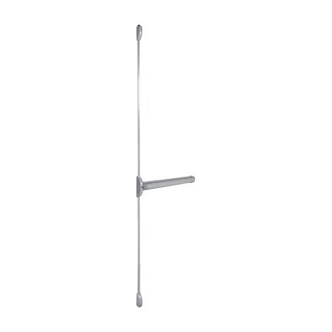 Serrure anti-panique - Exem - Push 2000 - 2 points verticaux - Argent (1/2)