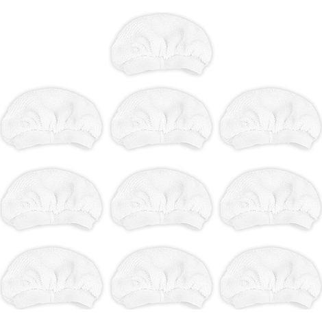 Chiffons en microfibre - 10 pièces - Adaptés aux nettoyeurs vapeur portables - Accessoire universel lavable pour nettoyeurs vapeur (1/5)
