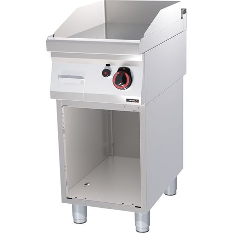 Plaque à snacker gaz - Chrome lisse - 40cm - 7000W - Casselin