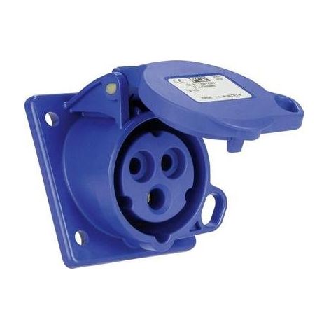 PCE 413-6f66 Enchufe hembra CEE-CARA 16 A azul