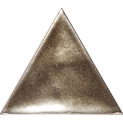 Carrelage mur trianguaire effet zellige or métal 13,2x11,4 cm 3LATI ORO (1/4)