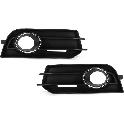 Paire de Grilles de Feux Antibrouillard Avant Noires 8X0807681A Compatible A1 Sportback 2 Portes 2014 Remplacement Pare-Chocs (1/5)