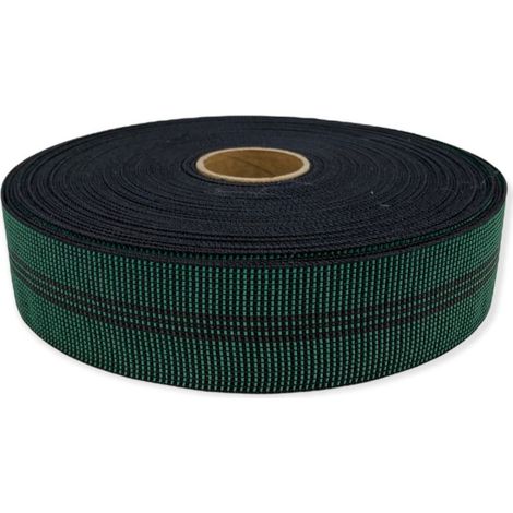 TENDAGGIMANIA Cinghia Elastica per Tappezzeria Spessore: 5 cm, Lunghezza 10 MT ,Tirante per Sostituzione Fondo di divani, sedie e poltrone (1/2)