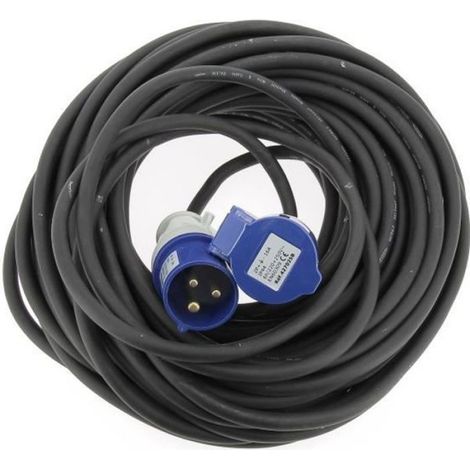 Rallonge CEE 17 - 15 M - 220 V - 16 A - Usage Extérieur - 1 Pièce (1/3)