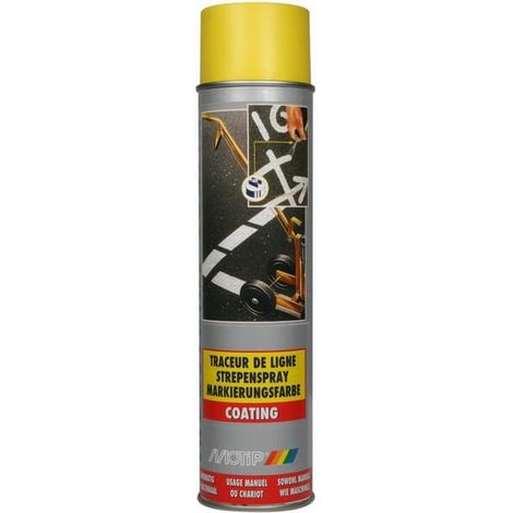 Peinture de marquage jaune MOTIP 000223 (1/3)