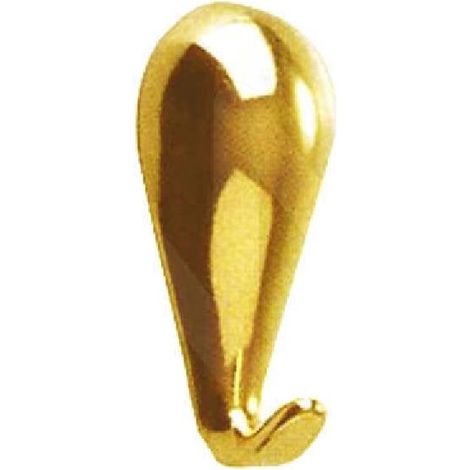 GANCIO PER QUADRI 'GOCCIA' mm 30 - pz. 5 bronzato (1/4)