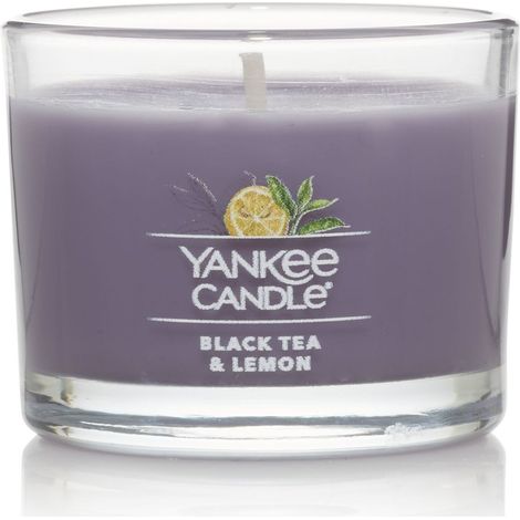 Yankee Candle Mini-Kerzen-Set Schwarzer Tee & Zitrone 3x37g (1/3)