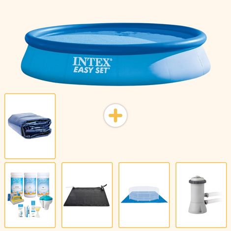 Intex Piscine Easy Set Ronde - 396x84 cm - 6-pièces  S20180 (1/5)