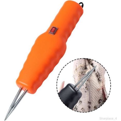 Plumeuse électrique Pour Volaille, Petite Machine Pour Enlever Les Plumes, Pour Canard, Oie, Orange (1/4)