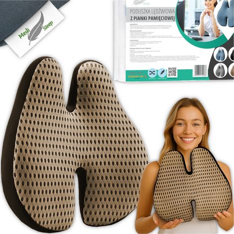 ORTHOPÄDISCHES LENDENKISSEN FÜR AUTO, BÜRO, FÜR MEDI SLEEP CHAIR