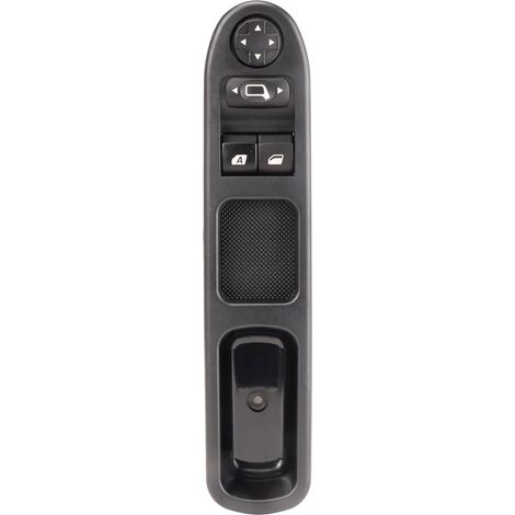 Bouton de Lève Vitre et Commande de Rétroviseurs Électriques Avant Gauche Côté Conducteur compatible avec C3 PICASSO 207-6554QC 96548591XT (1/5)