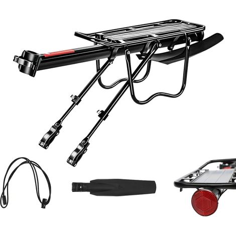 Panier Velo Arriere Grand pour vélo, vélo électrique (38 x 31x 26cm) / Porte Bagage vélo arrière pour Le Cclisme, Randonnées (Charge maximale de 50 kg) (1/5)