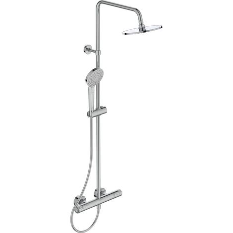 Ideal Standard CeraTherm - Set doccia T50 termostatico, 20 cm, 3 getti, cromo A7225AA (1/5)