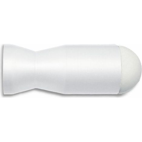 Paraurti a parete in plastica CIVIC INDUSTRIE Ø 28 x 70 mm - Bianco - 88902277