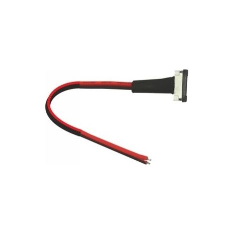 Connecteur led silver 2 broches câble 15cm pack 5