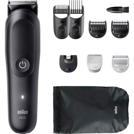 Braun AIO5540 cortadora de pelo y maquinilla Negro 14 Ión de litio