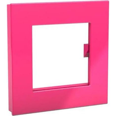 Magnet novus mega magnet quadratisch xl rosa quadratisch 7,5 x 7,5 cm (1/5)