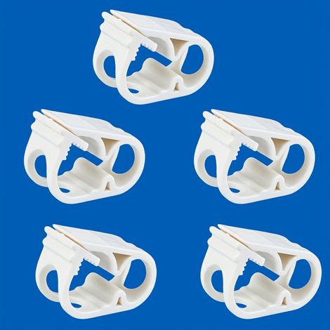 5 colliers de serrage pour tuyaux en plastique, collier réglable, outil d'arrêt d'eau d'urgence rapide pour la réparation de tuyaux de carburant ou de gaz automobile (1/5)