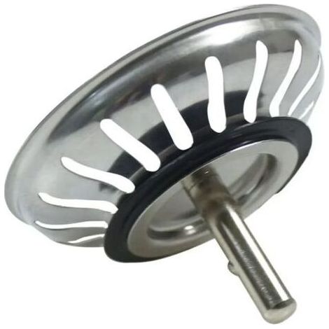 Pair Bouchon Evier Cuisine 79.3mm Filtre évier Cuisine Acier Inoxydable Panier d'évier Crépine Cuisine Meilleur pour Vidange et Antiblocage (1/5)
