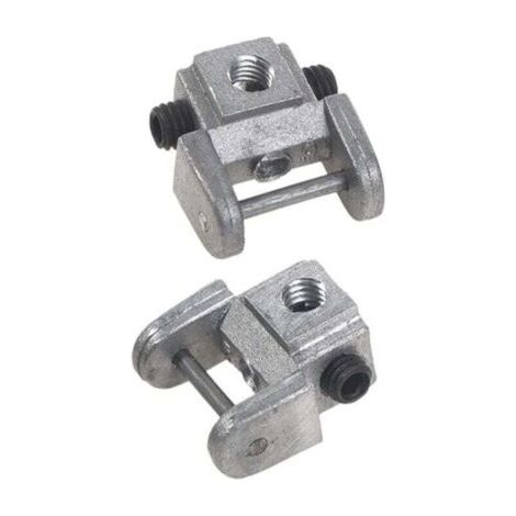 2 Pièces Supports de Lames Scie à Chantourner Adaptateur Conversion Sans Broche Métal