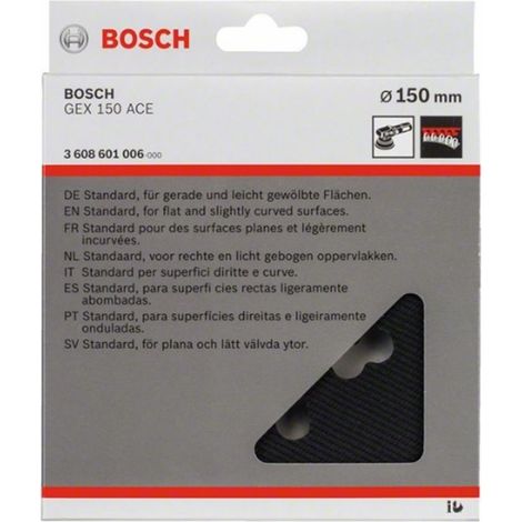 Plato lijador medio GEX 150  BOSCH 3608601006