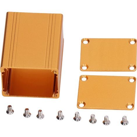Projektgehäuse aus Aluminiumlegierung, integriertes Kühlgehäuse, DIY-Elektronikanschlussdose (1/5)