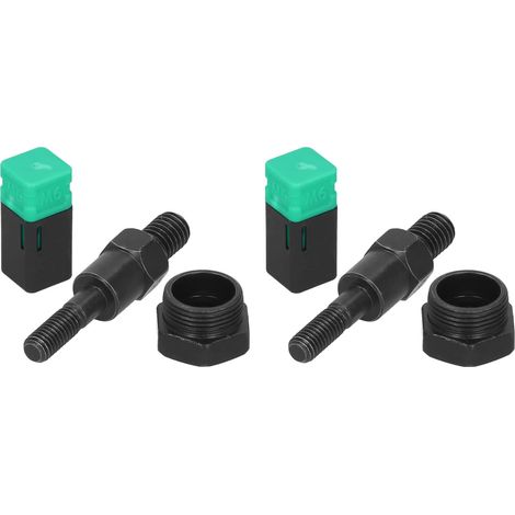 Ensemble de 2 Têtes D'Outils de Rivetage M6, écrou de Rivet, Mandrin, Pièce de Rechange, Ensemble D'accessoires pour Outils de Noix