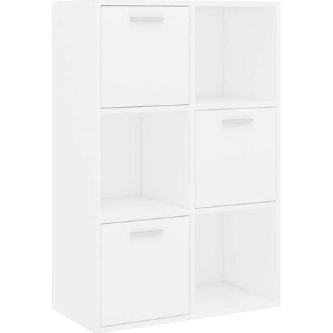 Maison Exclusive - Armadietto Bianco 60x29,5x90 cm in Legno Ingegnerizzato (1/5)